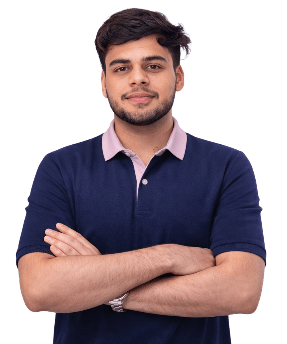 Achhar Sharma digital marketing expert portrait with professional background
